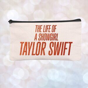 Taylor Swift: Life of a Showgirl Inspired Canvas Pouch